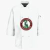 Button Chef Coat with Thermometer Pocket Thumbnail