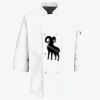 Button Chef Coat with Thermometer Pocket Thumbnail