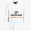 Button Chef Coat with Thermometer Pocket Thumbnail