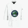 Button Chef Coat with Thermometer Pocket Thumbnail