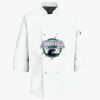 Button Chef Coat with Thermometer Pocket Thumbnail