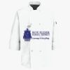 Button Chef Coat with Thermometer Pocket Thumbnail