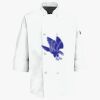 Button Chef Coat with Thermometer Pocket Thumbnail