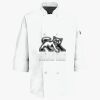 Button Chef Coat with Thermometer Pocket Thumbnail