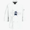 Button Chef Coat with Thermometer Pocket Thumbnail
