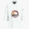 Button Chef Coat with Thermometer Pocket Thumbnail