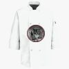 Button Chef Coat with Thermometer Pocket Thumbnail