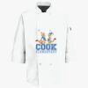 Button Chef Coat with Thermometer Pocket Thumbnail