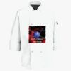 Button Chef Coat with Thermometer Pocket Thumbnail