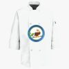 Button Chef Coat with Thermometer Pocket Thumbnail