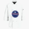 Button Chef Coat with Thermometer Pocket Thumbnail