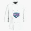 Button Chef Coat with Thermometer Pocket Thumbnail