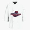Button Chef Coat with Thermometer Pocket Thumbnail