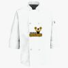 Eight Pearl Button Chef Coat with Thermometer Pocket Thumbnail
