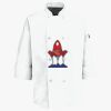 Button Chef Coat with Thermometer Pocket Thumbnail