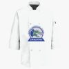 Button Chef Coat with Thermometer Pocket Thumbnail