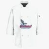 Button Chef Coat with Thermometer Pocket Thumbnail