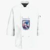 Button Chef Coat with Thermometer Pocket Thumbnail