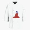 Button Chef Coat with Thermometer Pocket Thumbnail