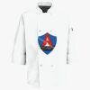 Button Chef Coat with Thermometer Pocket Thumbnail