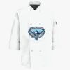 Button Chef Coat with Thermometer Pocket Thumbnail