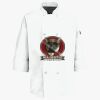 Button Chef Coat with Thermometer Pocket Thumbnail