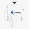 Button Chef Coat with Thermometer Pocket Thumbnail
