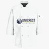 Button Chef Coat with Thermometer Pocket Thumbnail