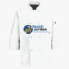 Button Chef Coat with Thermometer Pocket Thumbnail