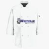 Button Chef Coat with Thermometer Pocket Thumbnail