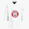 Button Chef Coat with Thermometer Pocket Thumbnail
