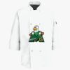 Button Chef Coat with Thermometer Pocket Thumbnail