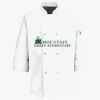 Button Chef Coat with Thermometer Pocket Thumbnail