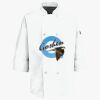 Button Chef Coat with Thermometer Pocket Thumbnail
