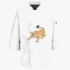 Button Chef Coat with Thermometer Pocket Thumbnail