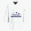 Button Chef Coat with Thermometer Pocket Thumbnail