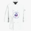 Button Chef Coat with Thermometer Pocket Thumbnail