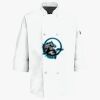 Button Chef Coat with Thermometer Pocket Thumbnail