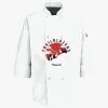 Button Chef Coat with Thermometer Pocket Thumbnail