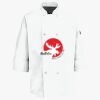Button Chef Coat with Thermometer Pocket Thumbnail