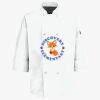 Button Chef Coat with Thermometer Pocket Thumbnail