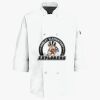 Button Chef Coat with Thermometer Pocket Thumbnail