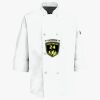 Button Chef Coat with Thermometer Pocket Thumbnail