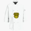 Button Chef Coat with Thermometer Pocket Thumbnail
