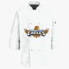 Button Chef Coat with Thermometer Pocket Thumbnail