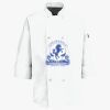 Button Chef Coat with Thermometer Pocket Thumbnail