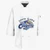 Button Chef Coat with Thermometer Pocket Thumbnail