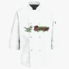 Button Chef Coat with Thermometer Pocket Thumbnail