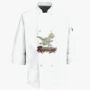 Button Chef Coat with Thermometer Pocket Thumbnail