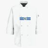 Button Chef Coat with Thermometer Pocket Thumbnail